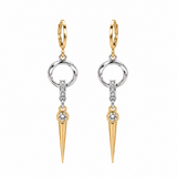 Boucles d’oreilles Lilly Bicolore